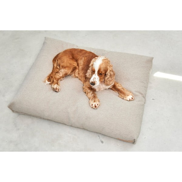 Světle hnědá matrace pro psa z materiálu bouclé 120x90 cm Mondo Cappuccino L – MiaCara-image-2