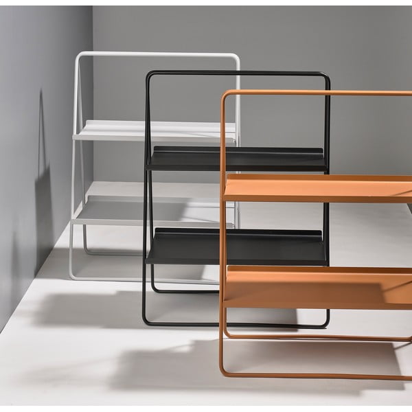 Šedá ocelová stojící police Zone A-Table Soft Grey-image-1