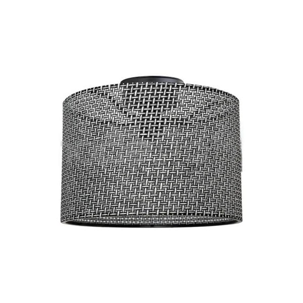 Šedé stropní svítidlo s textilním stínidlem ø 38 cm Goza – Squid Lighting-image-2