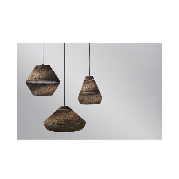 Hnědé stropní svítidlo ø 48 cm Alk - Villa Collection-image-1