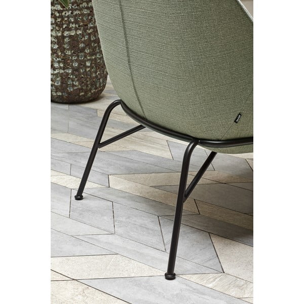 Zelenošedé křeslo Teulat Sadira-image-1