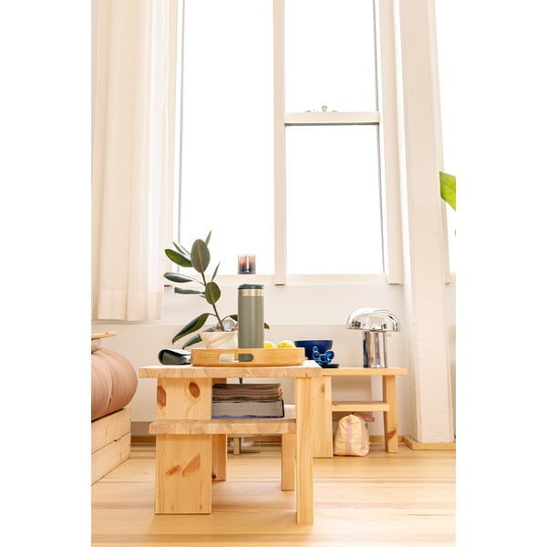 Odkládací stolek z borovicového dřeva 34x45 cm Japan – Karup Design-image-4