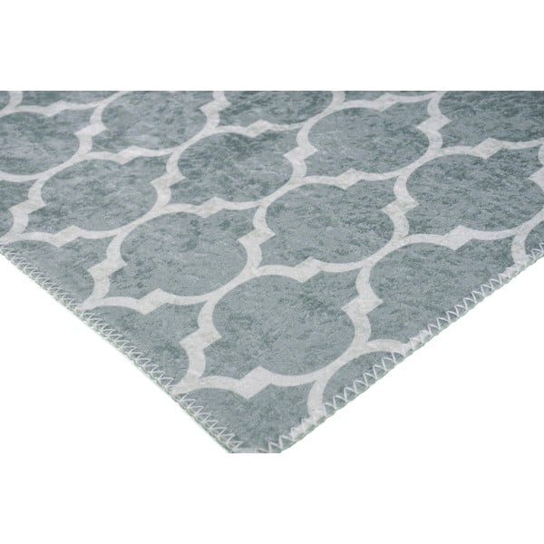 Světle šedo-krémový pratelný koberec 180x120 cm - Vitaus-image-2