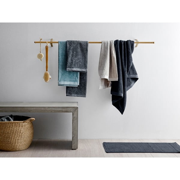 Světle šedý froté bavlněný ručník 30x30 cm Comfort – Södahl-image-1