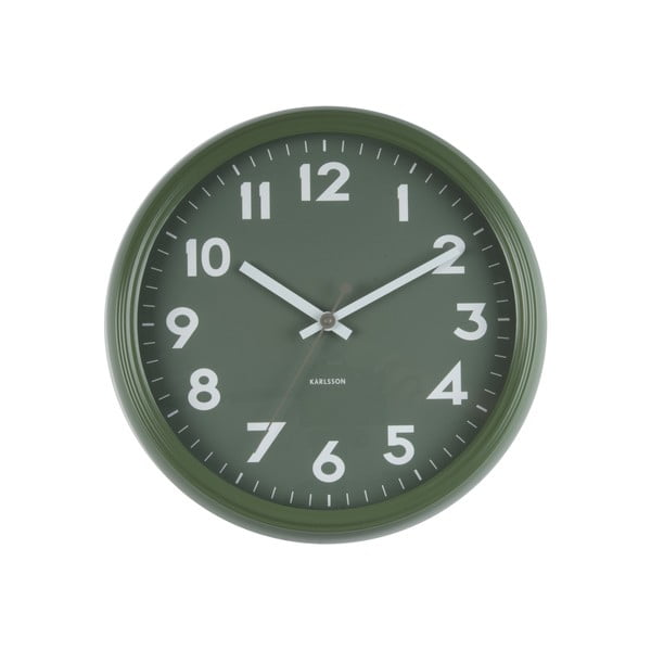 Zelené hodiny Karlsson Badge