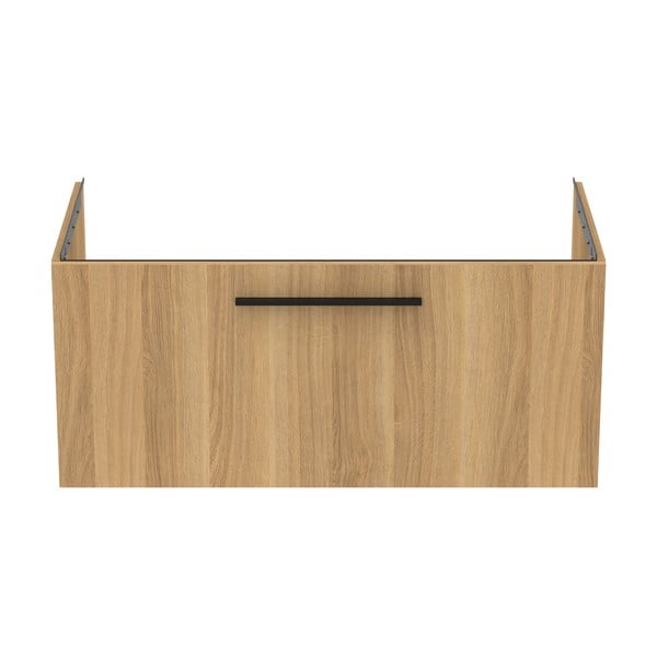 Závěsná skříňka pod umyvadlo v dekoru dubu v přírodní barvě 100x44 cm i.Life B – Ideal Standard