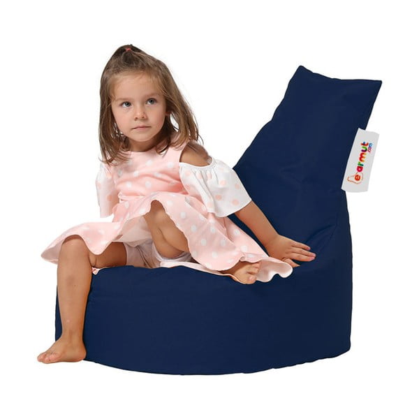 Tmavě modrý dětský sedací vak Baton – Floriane Garden-image-2