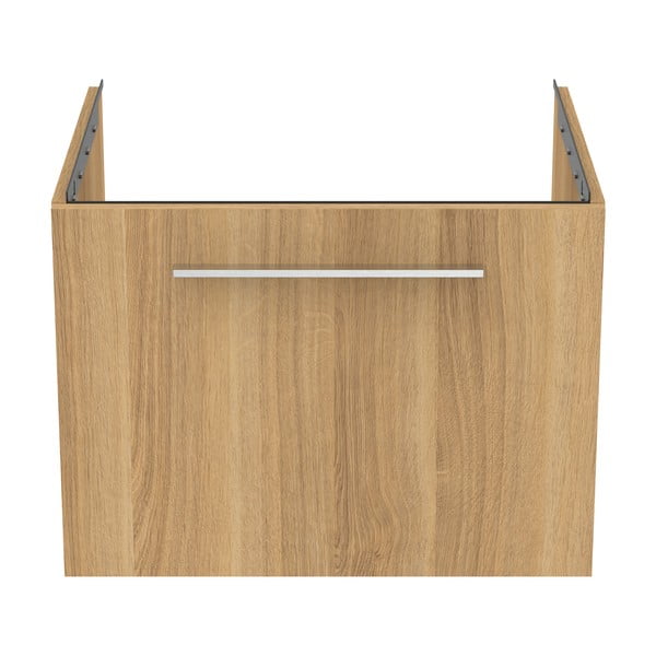 Závěsná skříňka pod umyvadlo v dekoru dubu v přírodní barvě 60x44 cm i.Life B – Ideal Standard