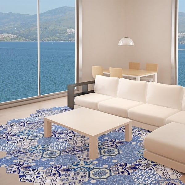 Sada 10 voděodolných samolepek na podlahu Ambiance Ursulina, 20 x 18 cm-image-4