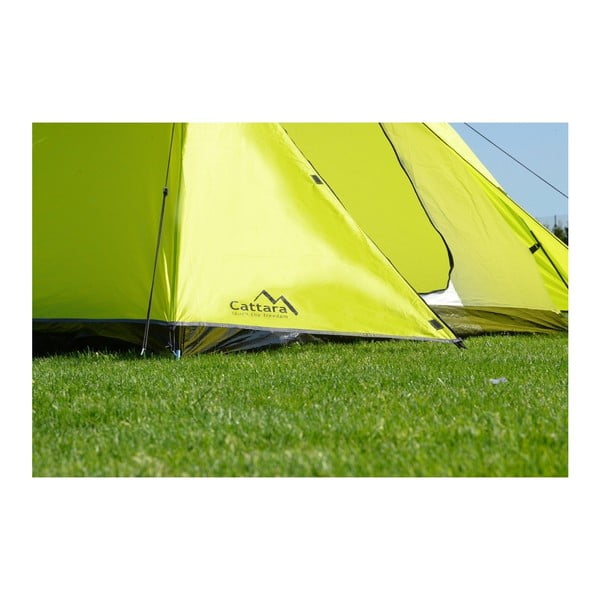 Žlutý dvouplášťový stan pro 3 osoby Cattara Trent-image-4