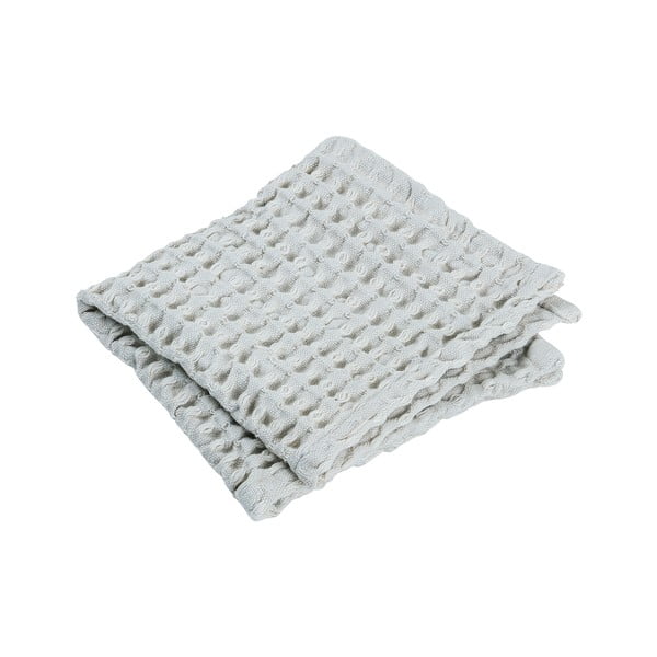 Sada 2 světle modrých bavlněných ručníků Blomus Micro Chip, 30 x 30 cm