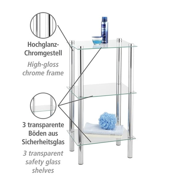 Polička se 3 oddíly Wenko Yago-image-3