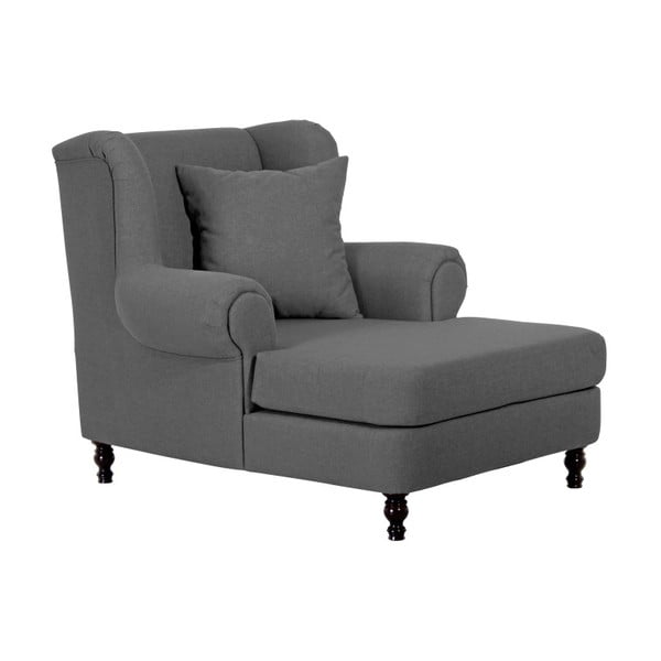 Antracitové křeslo ušák Max Winzer Mareille Anthracite-image-2