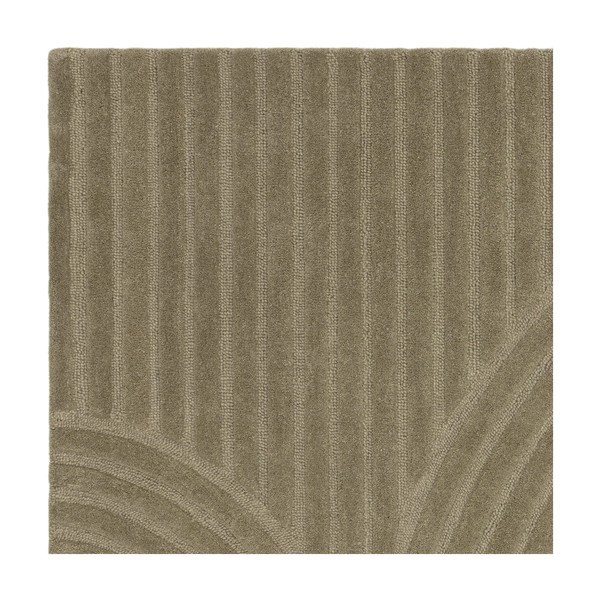 Khaki vlněný koberec 160x230 cm Hague – Asiatic Carpets-image-4
