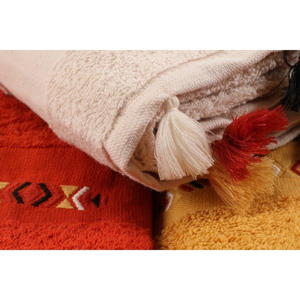 Froté bavlněné ručníky v sadě 3 ks 50x90 cm Asorti – Foutastic-image-1