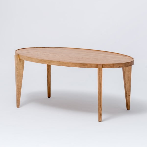 Dubový kávový stolek Bontri, 120x44 cm