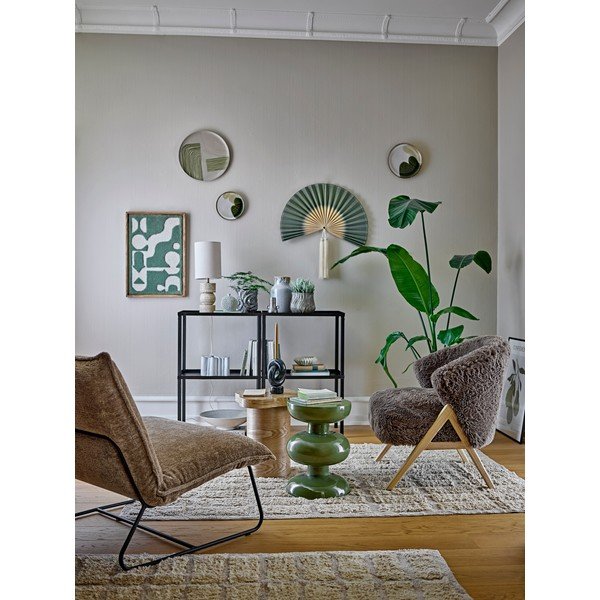 Černý kovový regál 59x90x38 cm Loups – Bloomingville-image-1