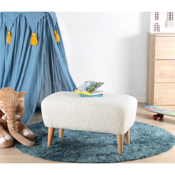 Bílý dětský puf Moouv – Artie-image-1