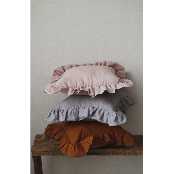 Dětský povlak na polštář Powder Pink Frill - Moi Mili-image-2