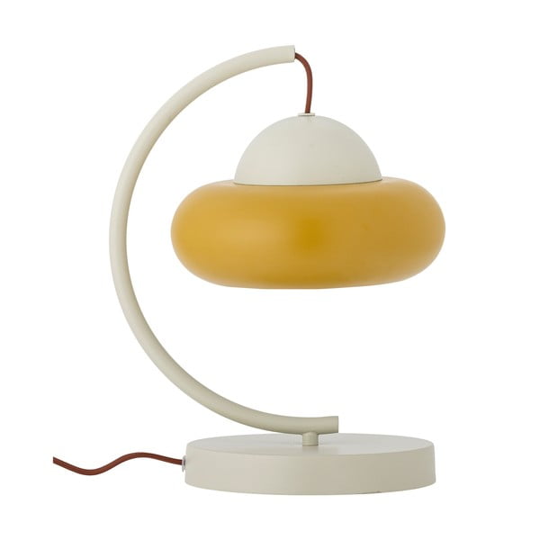 Okrově žlutá/krémová stolní lampa (výška 34,5 cm) Bubble – Bloomingville-image-4