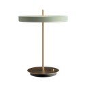 Světle zelená LED stmívatelná stolní lampa s kovovým stínidlem (výška 41,5 cm) Asteria Table – UMAGE