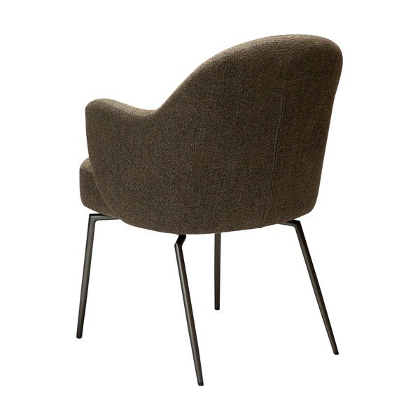 Khaki jídelní křeslo s područkami/otočné Bae – DAN-FORM Denmark-image-4