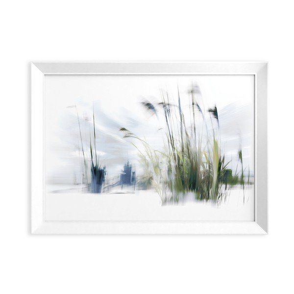 Tištěný obraz s rámem 56x75 cm Blue Grasses – Styler