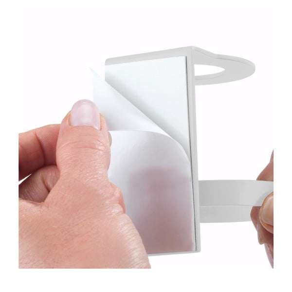 Bílý samodržící keramický dávkovač mýdla 0.25 l Woya - Wenko-image-4