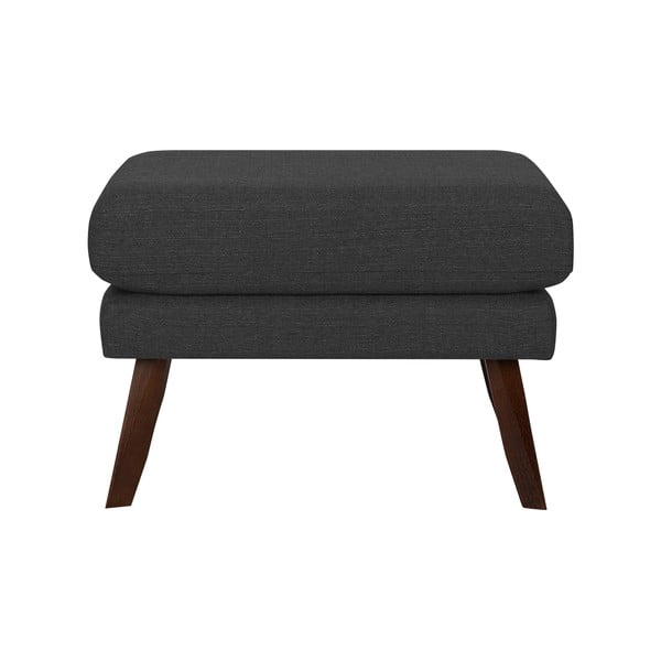 Tmavě šedý taburet Mazzini Sofas Elena-image-2