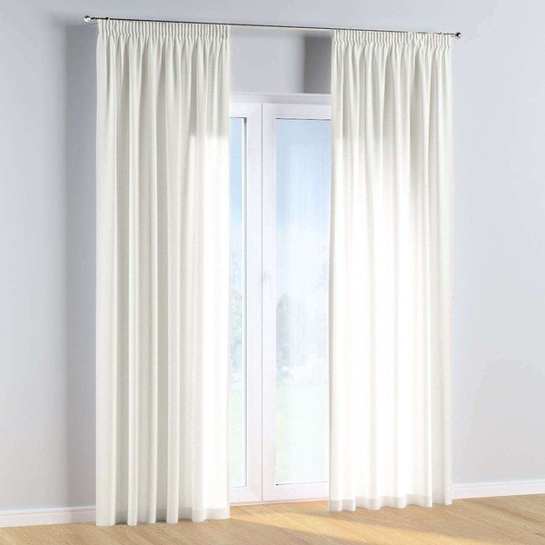 Bílobéžový závěs 260x130 cm Cotton Story - Yellow Tipi-image-3