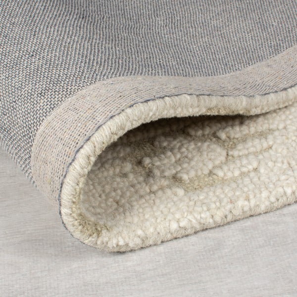 Béžový ručně tkaný vlněný koberec 200x290 cm Dion Ikat – Flair Rugs-image-3