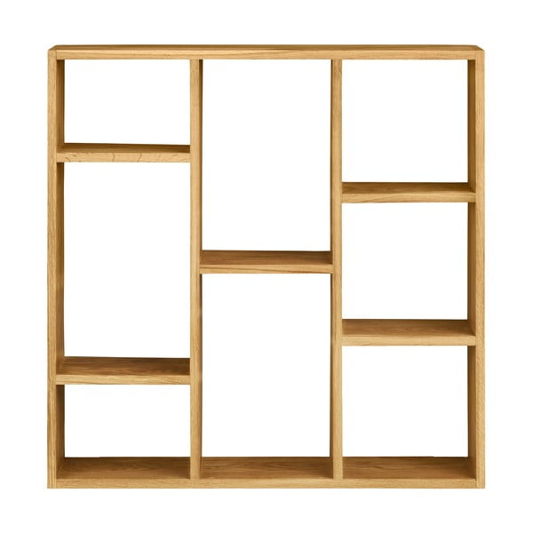 Patrová police z dubového dřeva v přírodní barvě 15 cm Townsville – House Nordic