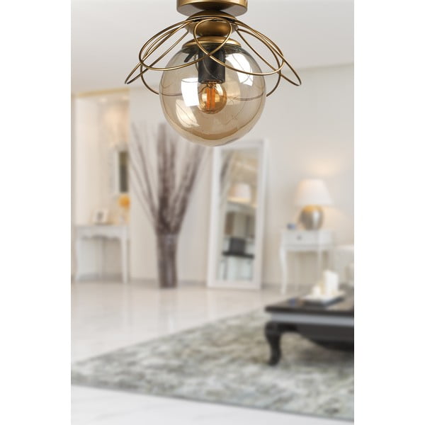 Stropní svítidlo ve zlaté barvě Alaca – Squid Lighting-image-1
