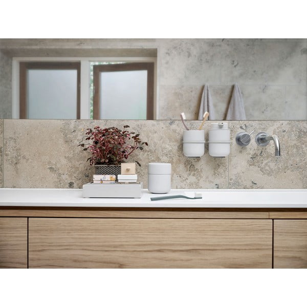 Šedý kameninový koupelnový organizér Ume - Zone-image-4