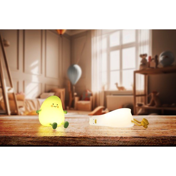 Bílé dětské noční světlo Lesley – Fischer & Honsel-image-1