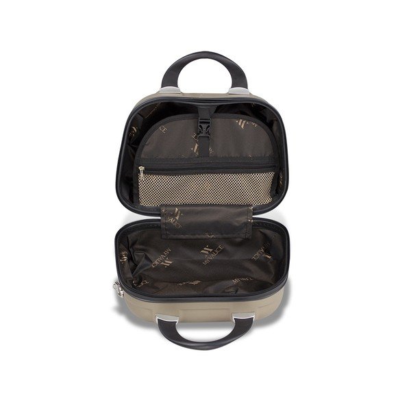 Dámský příruční cestovní kufřík ve zlaté barvě My Valice SMART BAG LASSO Make Up & Hand Suitcase-image-2