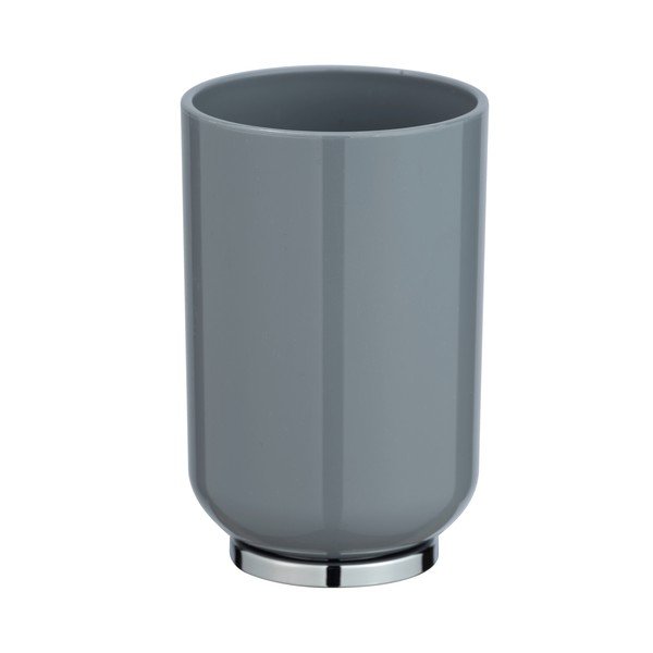 Šedý kelímek na kartáčky Wenko Posa-image-3