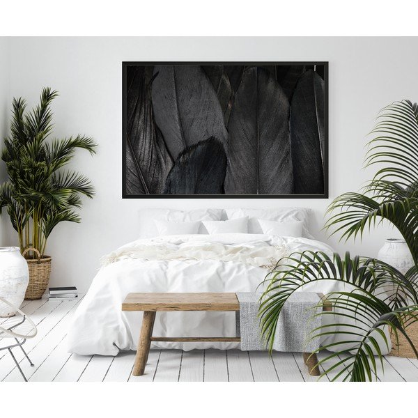 Plakát DecoKing Feathers Black, 50 x 40 cm-image-2