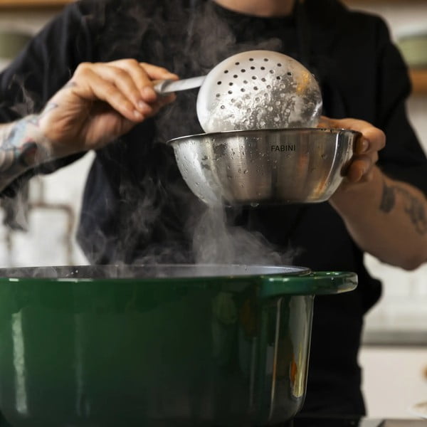 Nerezové mísy v sadě 3 ks ve stříbrné barvě ø 25,5 cm Lucca 3.0 – FABINI-image-1