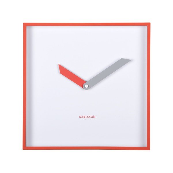 Nástěnné hodiny Cool Retro Cuadrado – Karlsson