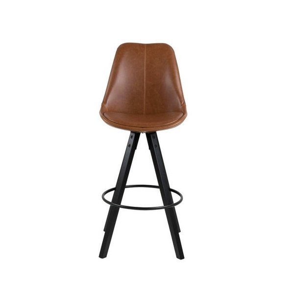 Sada 2 hnědých barových židlí Actona Damia-image-2