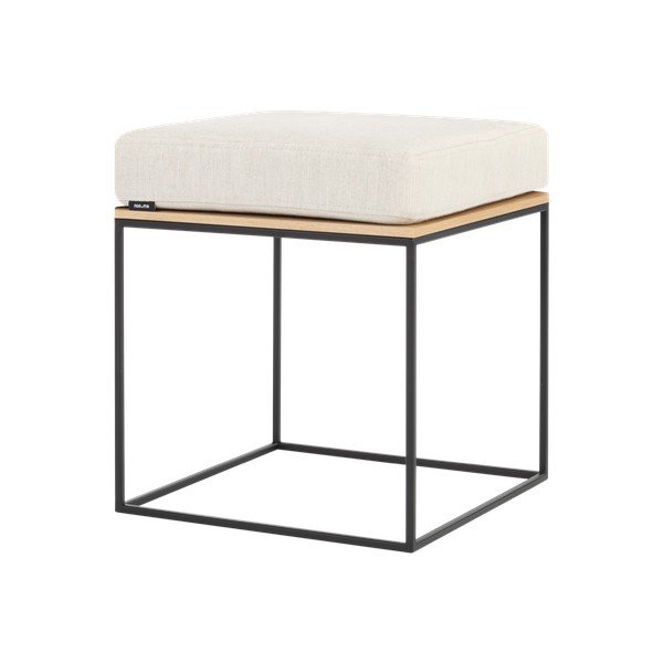 Béžová čalouněná stolička Feo – noo.ma