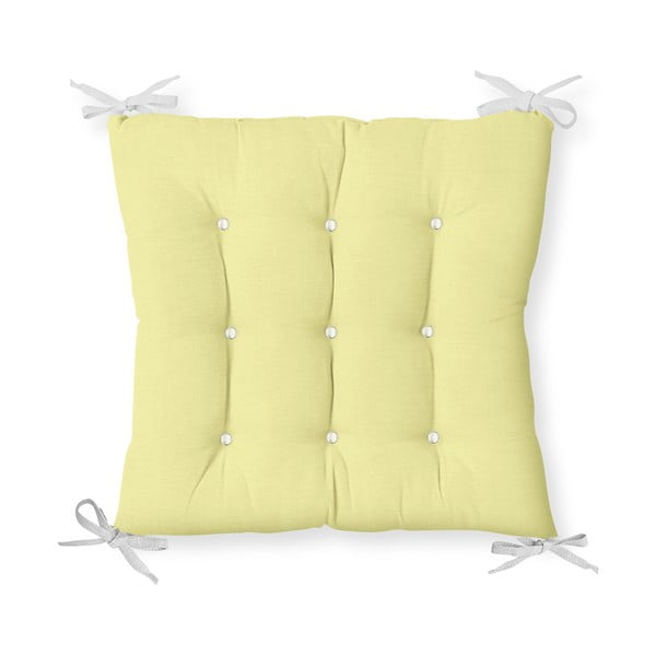 Podsedák s příměsí bavlny Minimalist Cushion Covers Lime, 40 x 40 cm