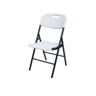 Černobílá zahradní židle – Rojaplast