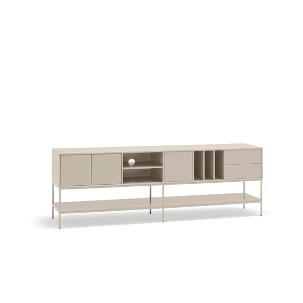 Krémový TV stolek 220x74x45 cm Platt – Teulat-image-4
