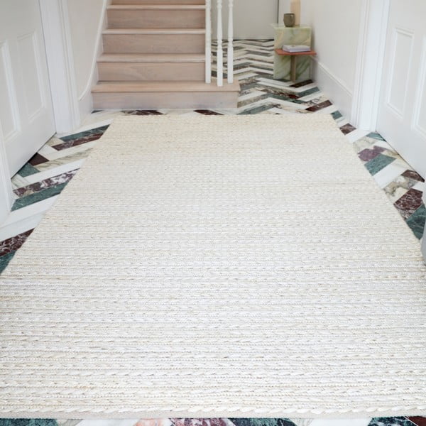 Krémový ručně tkaný jutový koberec 160x230 cm Oakley – Asiatic Carpets-image-1