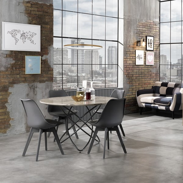 Závěsné svítidlo ve zlaté barvě Tomasucci Ring, výška 92 cm-image-3