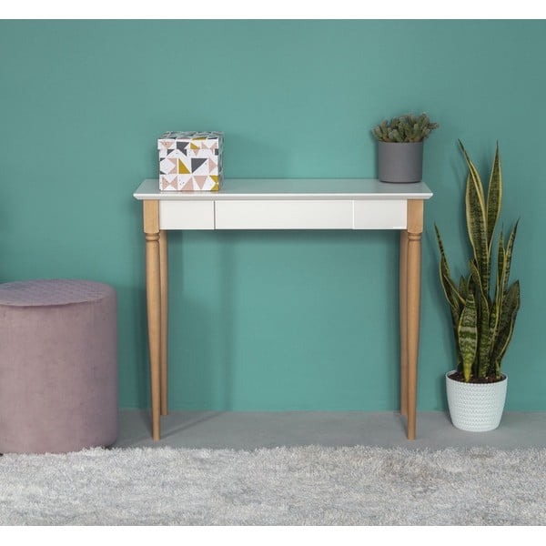 Bílý pracovní stůl Ragaba Mamo, šířka 65 cm-image-1