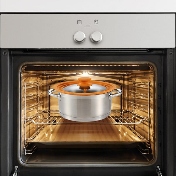 Skleněno-silikonová poklička ø 29 cm Unicover – Tescoma-image-1