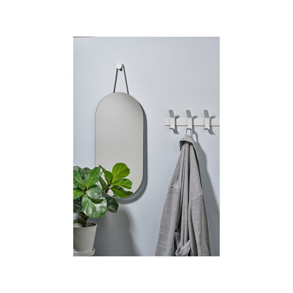 Šedé nástěnné zrcadlo Zone A-series, 30 x 60 cm-image-3